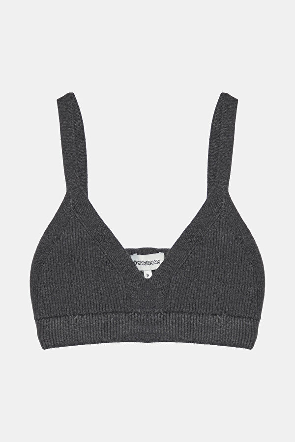 Anthracite Strappy Women's Blouse