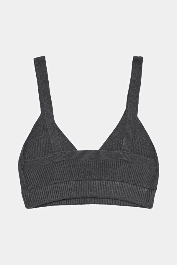 Anthracite Strappy Women's Blouse 2