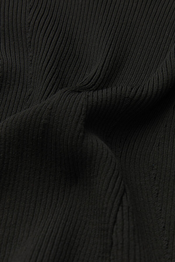 Black Knitted Women's Sweater 3