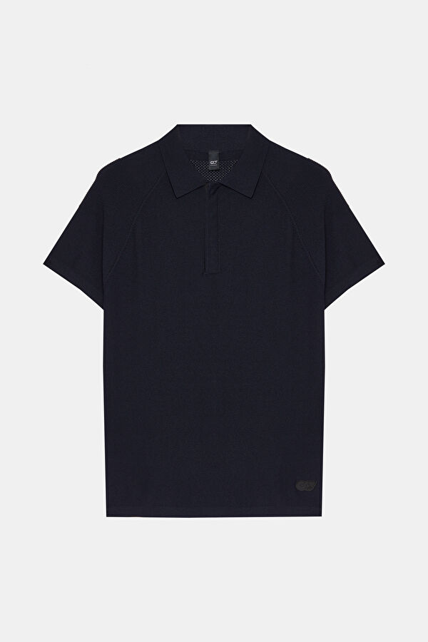 Siyah Polo Yaka T-Shirt