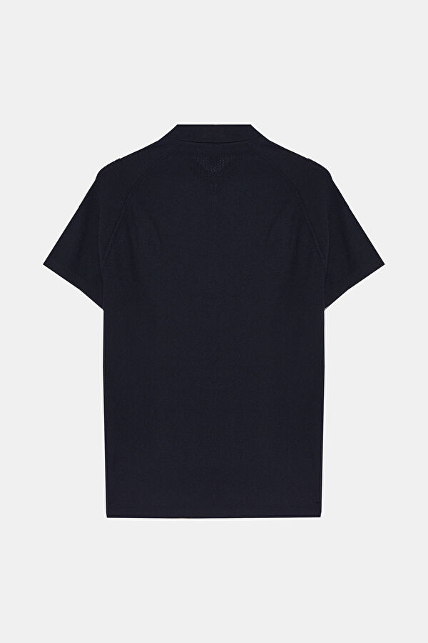 Siyah Polo Yaka T-Shirt 2