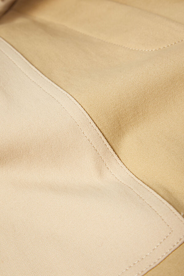 Relax Fit Beige Design Filled Jumpsuit 7