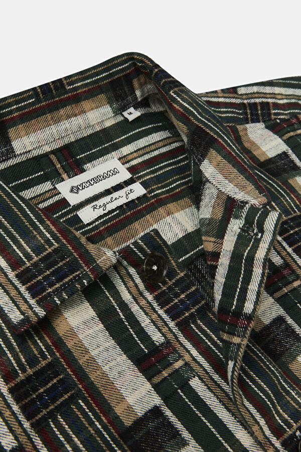 Oversize Multicolored Patterned Men's Shirt 3