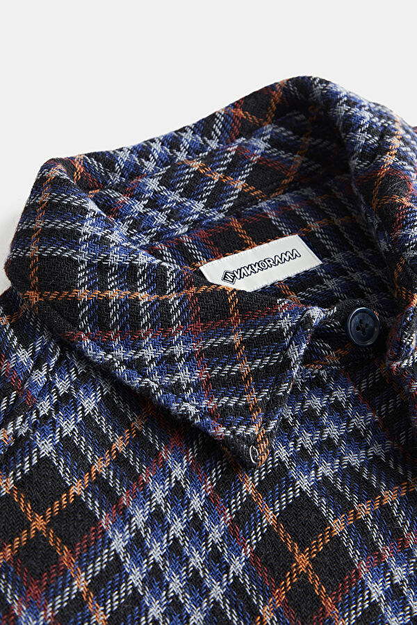 Oversize Multicolored Plaid Men's Shirt 3