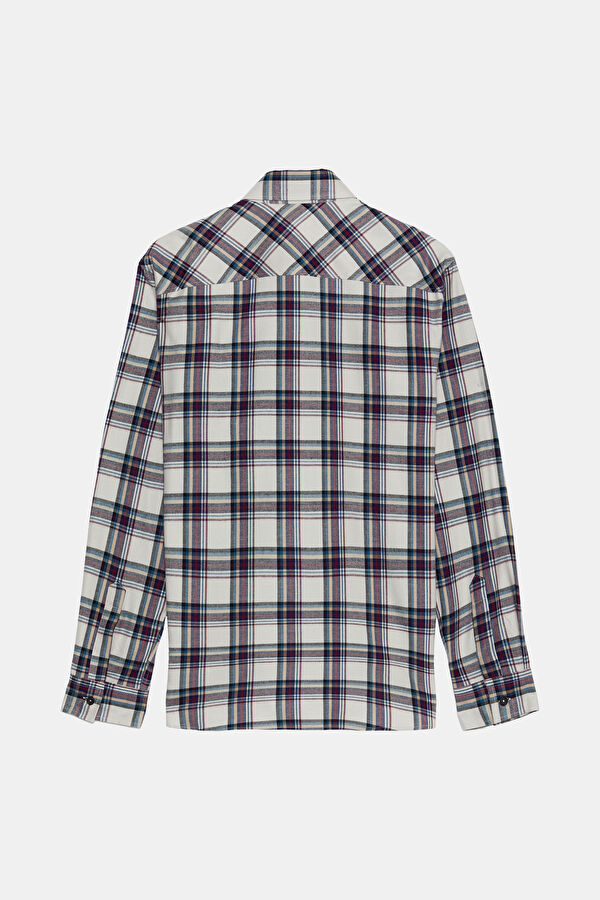 Multicolored Plaid Men's Shirt 2