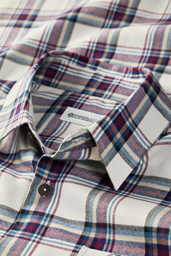 Multicolored Plaid Men's Shirt 3