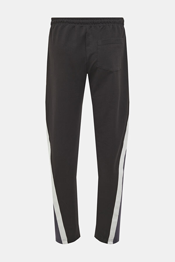 Black Straight Leg Sport Men's Pants 3