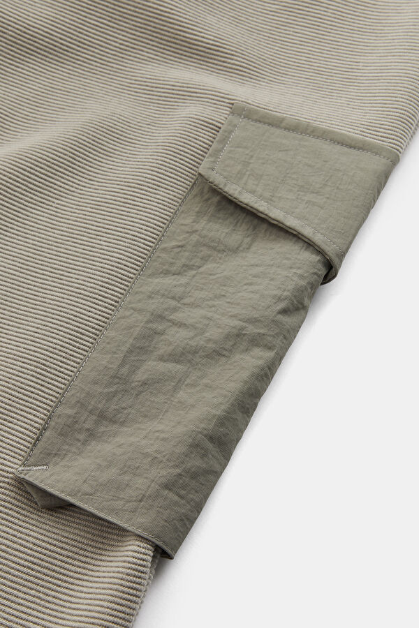 Gri Dar Paça Spor Pantolon 4