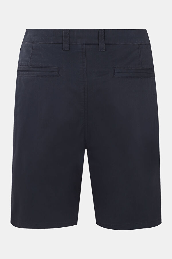 Navy Blue Organic Cotton Shorts 2