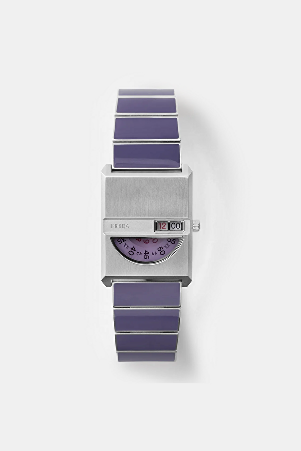 Pulse Tandem Purple Bracelet Wristwatch 26 mm