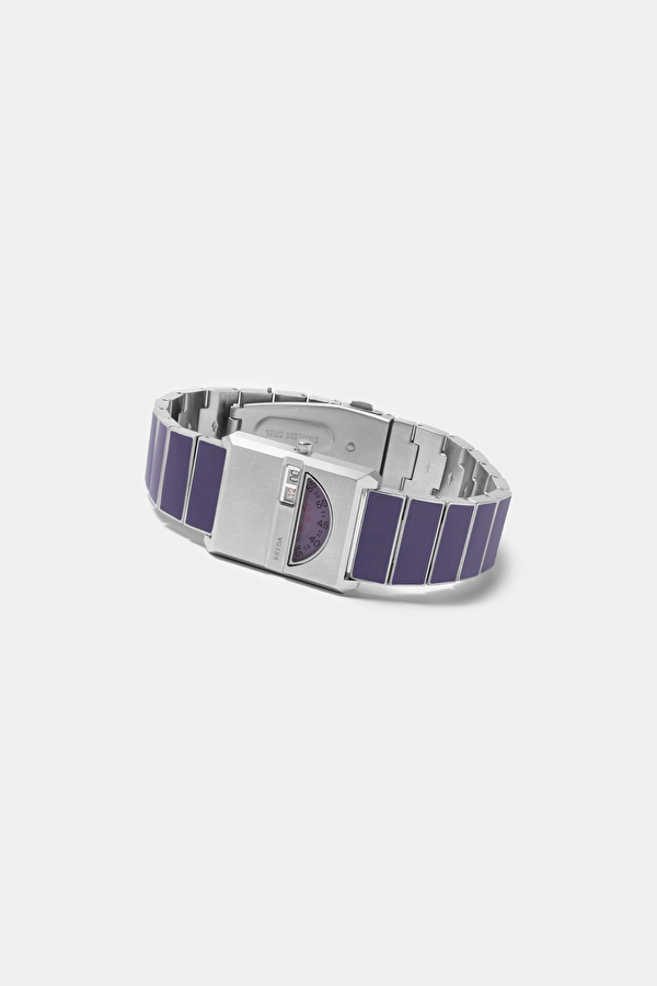 Pulse Tandem Purple Bracelet Wristwatch 26 mm 2