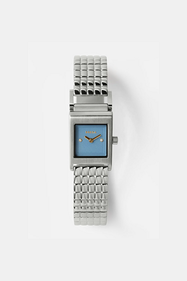 Revel Silver Steel Bracelet Kol Saati 18 mm