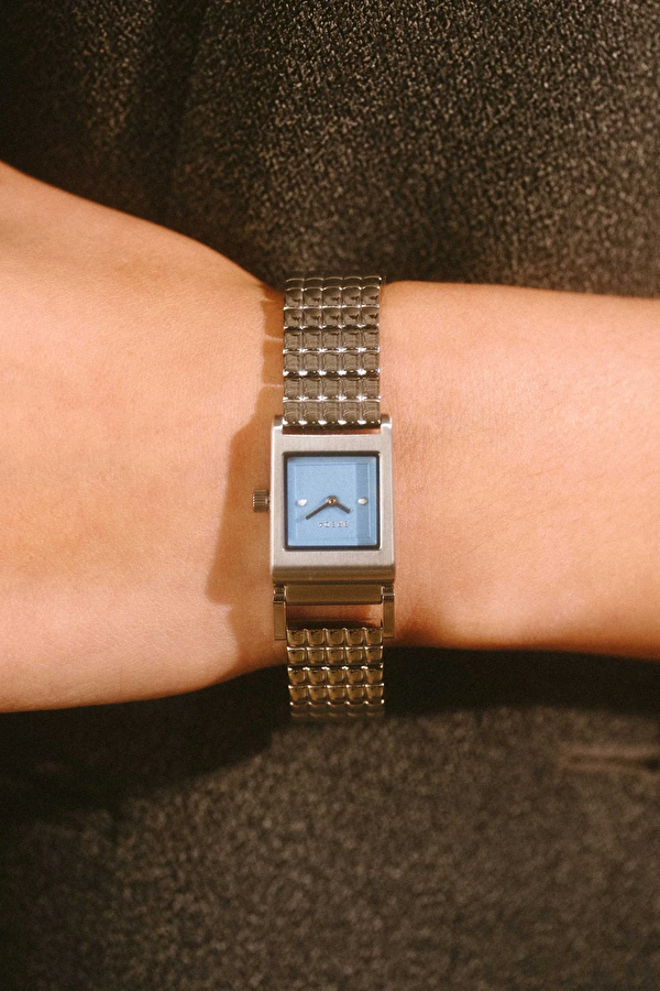 Revel Silver Steel Bracelet Kol Saati 18 mm 7
