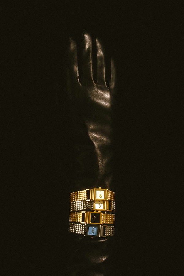 Revel Gold and Metal Bracelet Kol Saati 18 mm 5