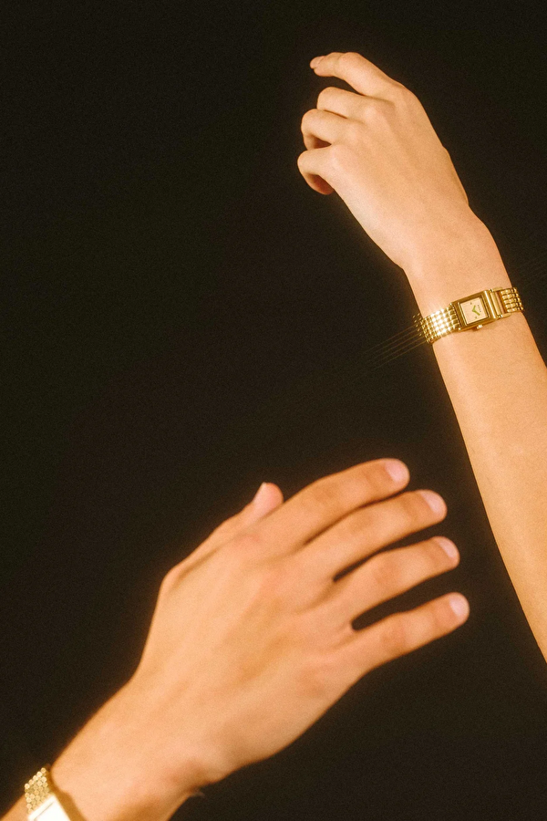 Revel Gold and Metal Bracelet Kol Saati 18 mm 8