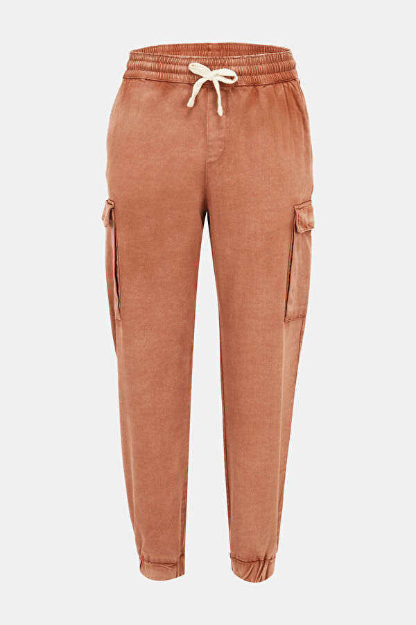 Relax Fit, Tile-Colored, Slim-Fit Men's Sport Pants