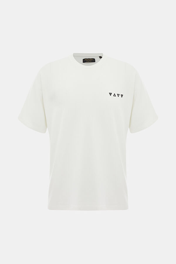 Relax Fit Ecru Tshirt