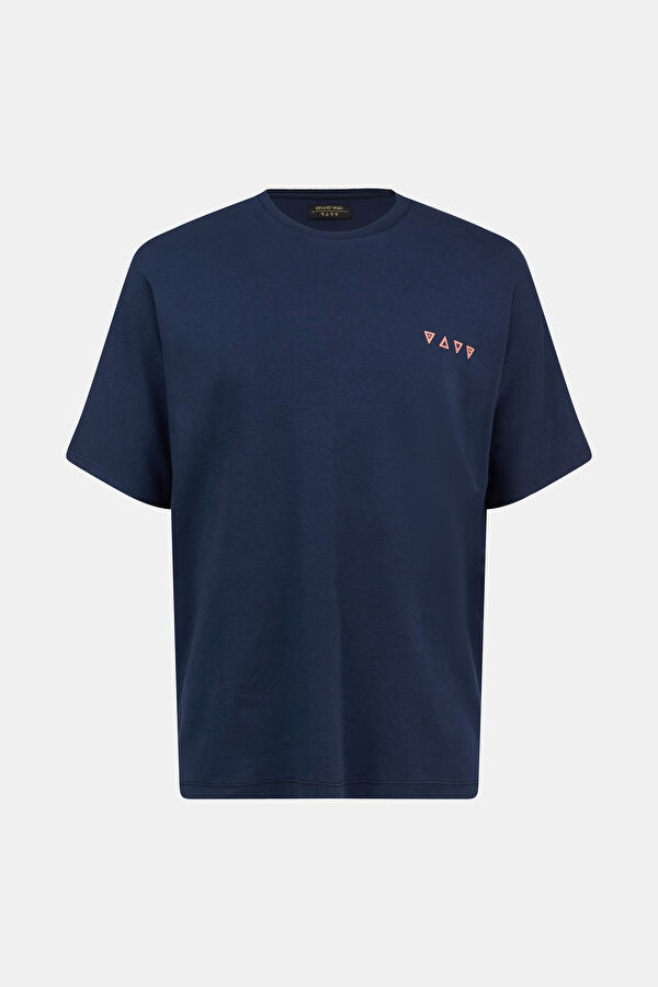 Relax Fit Navy Blue Tshirt