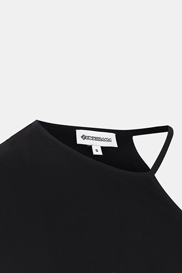 Black Bicycle Collar Blouse 3