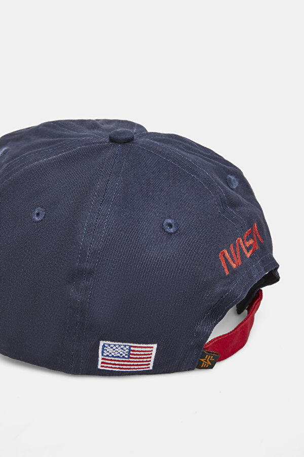 Navy Blue Embroidered Hat 4