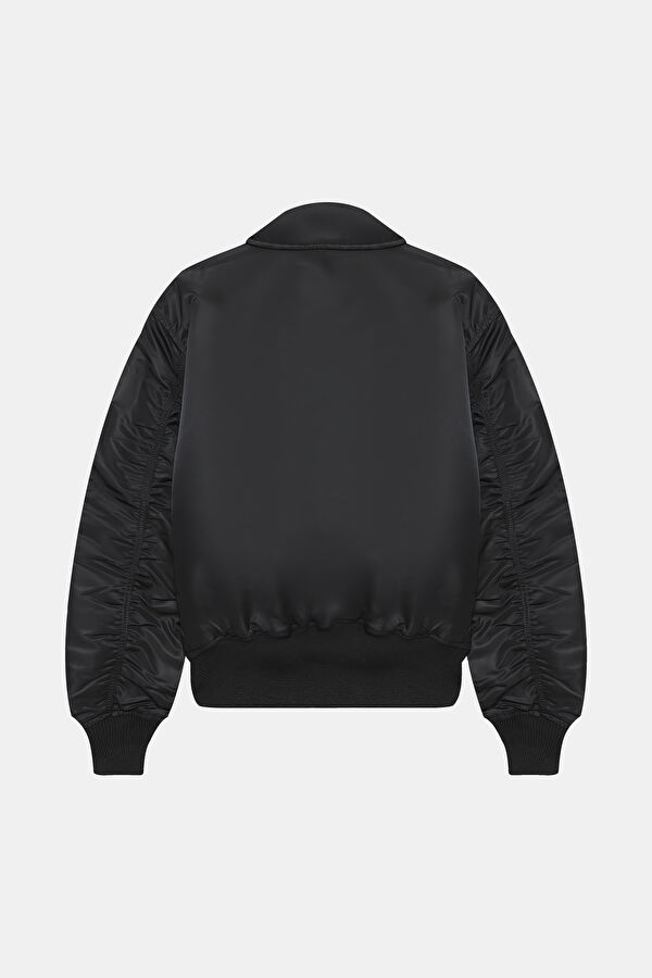 Siyah Bomber Mont 2