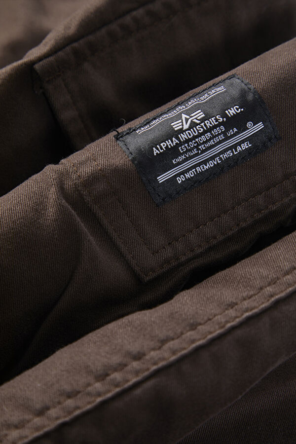 Coffee Wide Leg Sport Men's Trousers 4