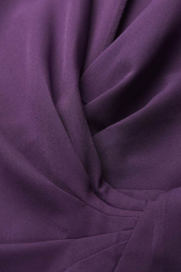 Purple Mini Women's Dress 3