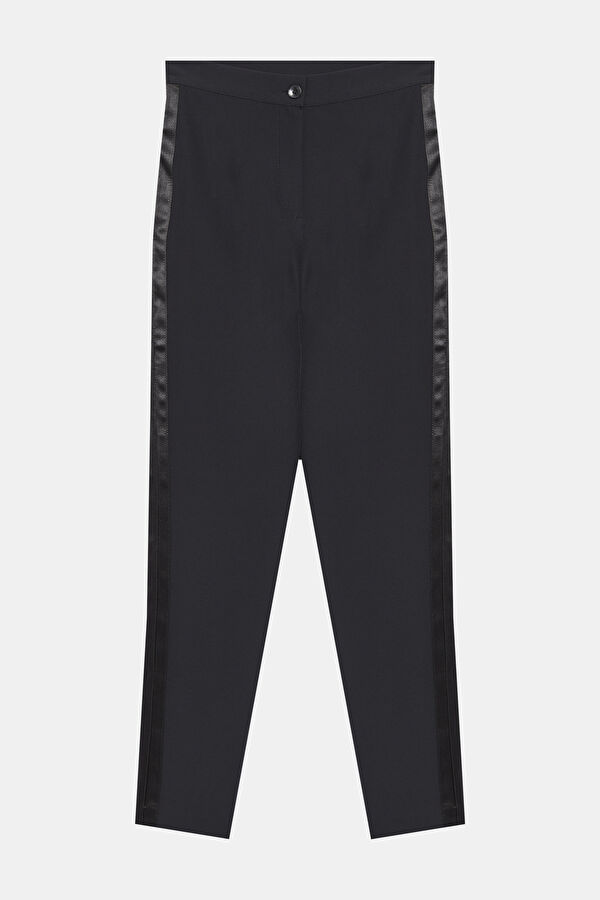 Black Wide Leg Women's Trousers