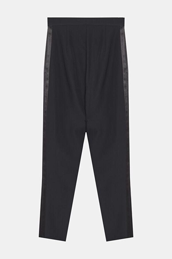 Black Wide Leg Women's Trousers 2