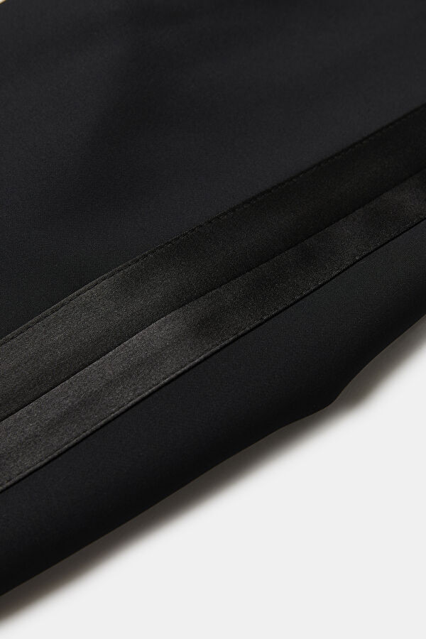 Black Wide Leg Women's Trousers 3
