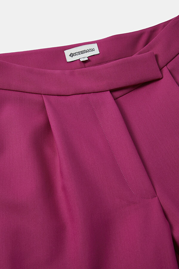 Pink Straight Leg Women's Trousers 3