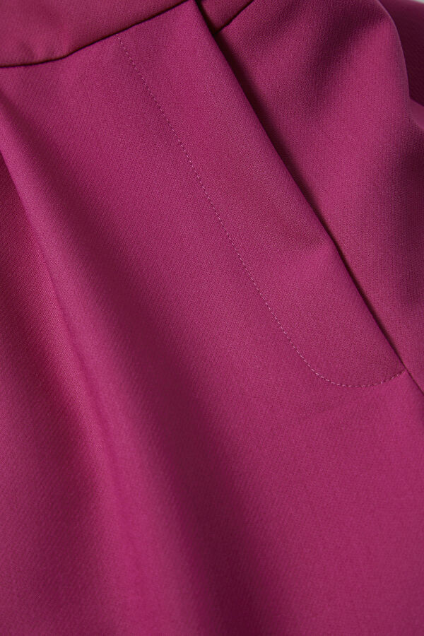 Pink Straight Leg Women's Trousers 4
