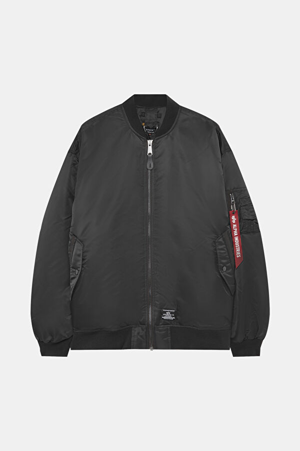 Black Bomber Jacket for Women