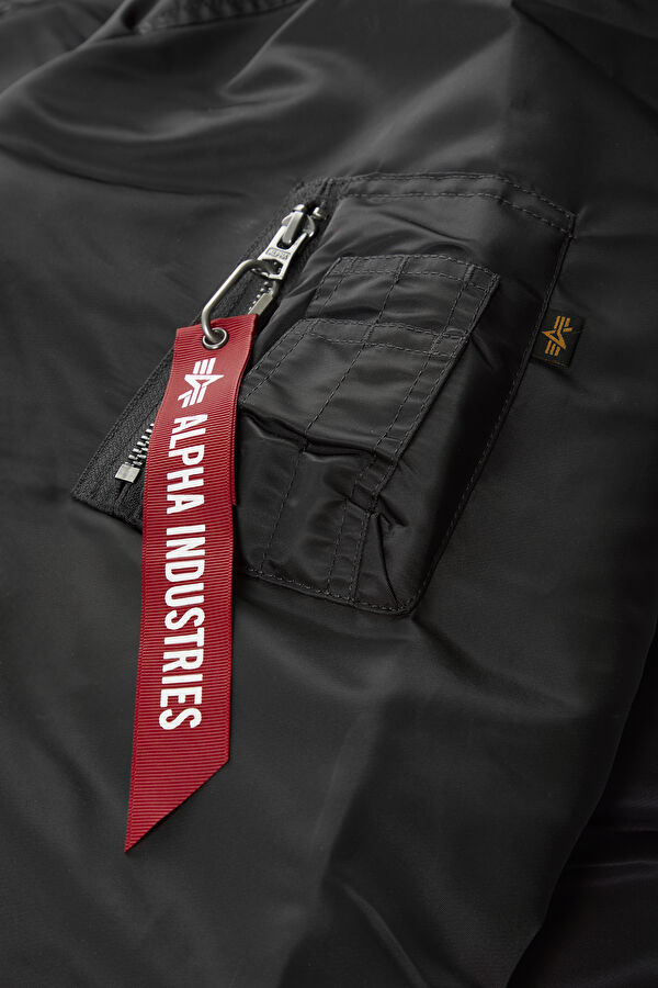 Black Bomber Jacket for Women 4