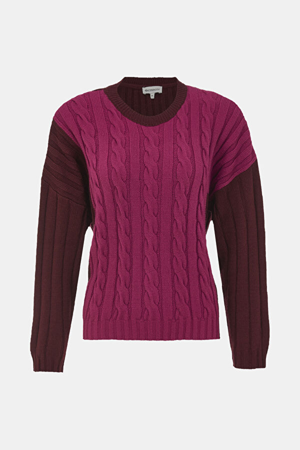 Colorful Knitted Women's Sweater 4