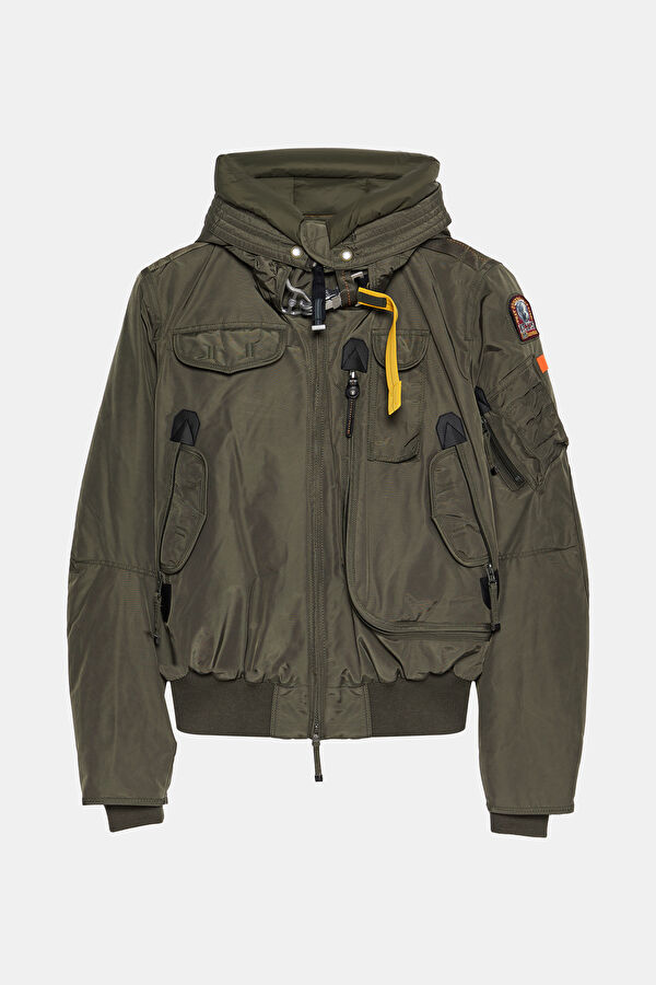 Haki Bomber Kadın Mont