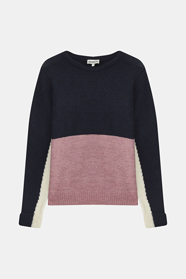 Colorful Knitted Women's Sweater