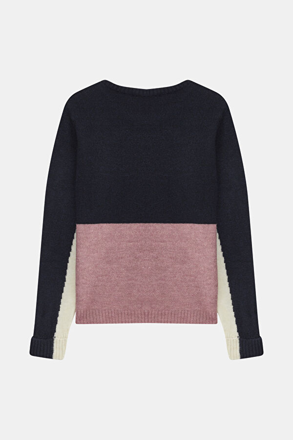 Colorful Knitted Women's Sweater 2