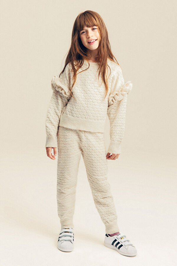 Ecru Sports Trousers