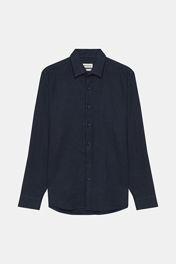 Navy Blue Men's Shirt