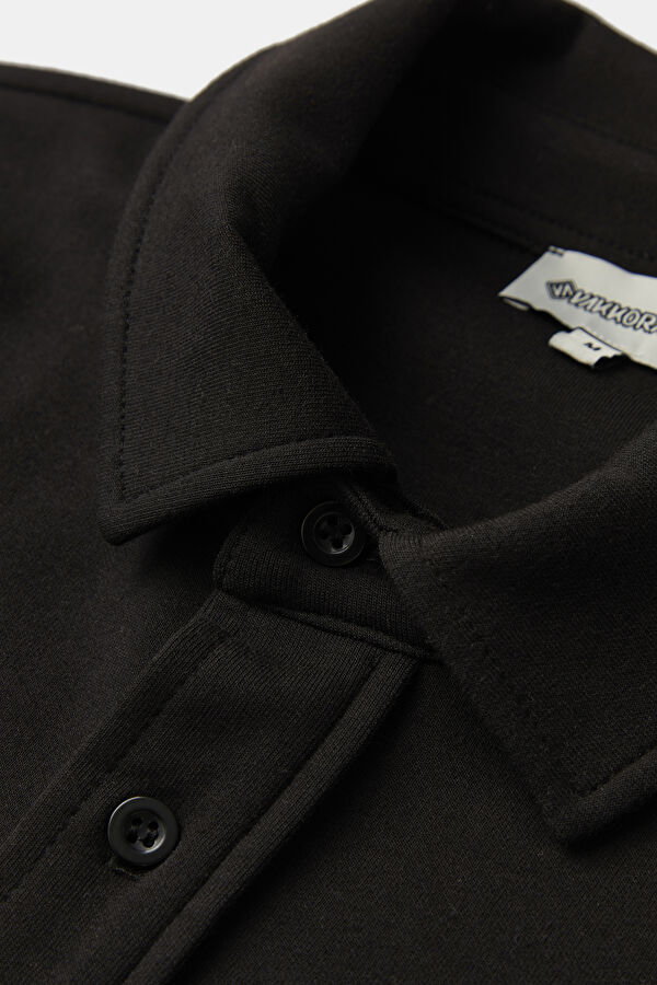 Çok Renkli Polo Yaka Sweatshirt 3