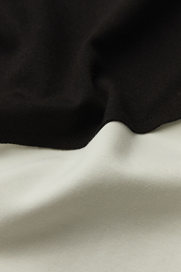 Çok Renkli Polo Yaka Sweatshirt 4