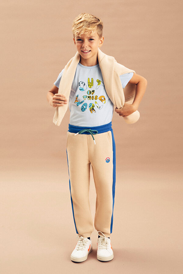 Bej Spor Pantolon