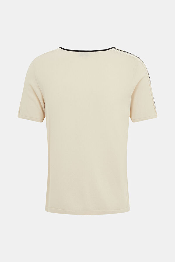 Off-white V-neck men's T-shirt 2