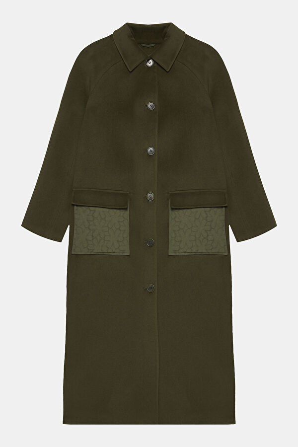 Khaki Women's Coat 4