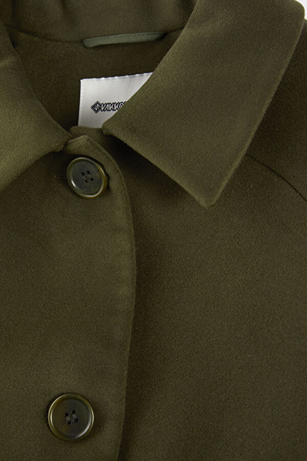 Khaki Women's Coat 6