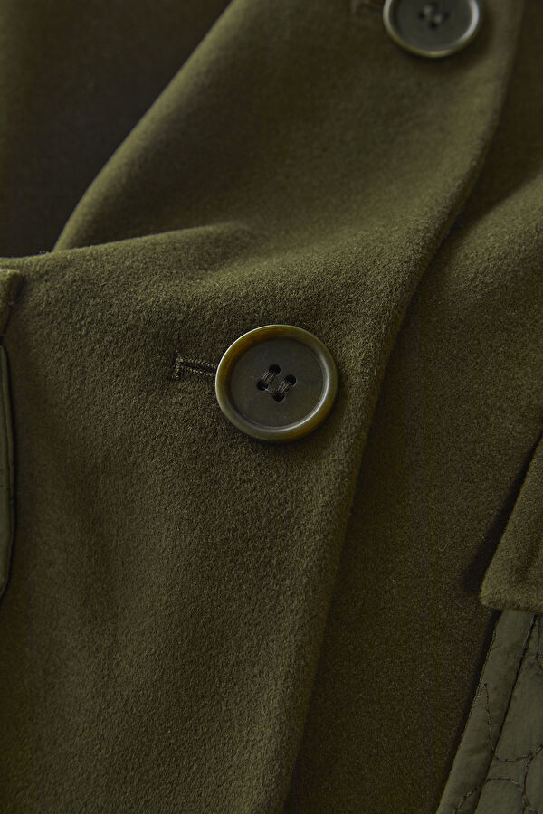 Khaki Women's Coat 7