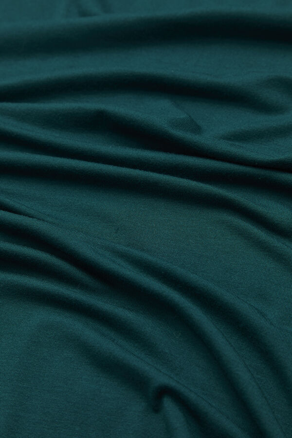 Petrol Bisiklet Yaka T-Shirt 3