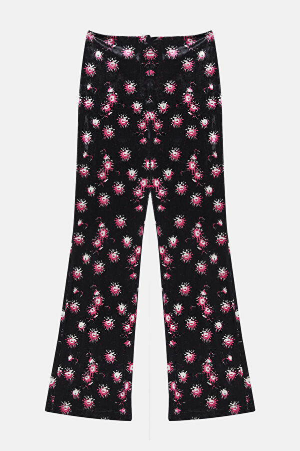 Slim Fit, Multicolored, Narrow Leg Women's Trousers