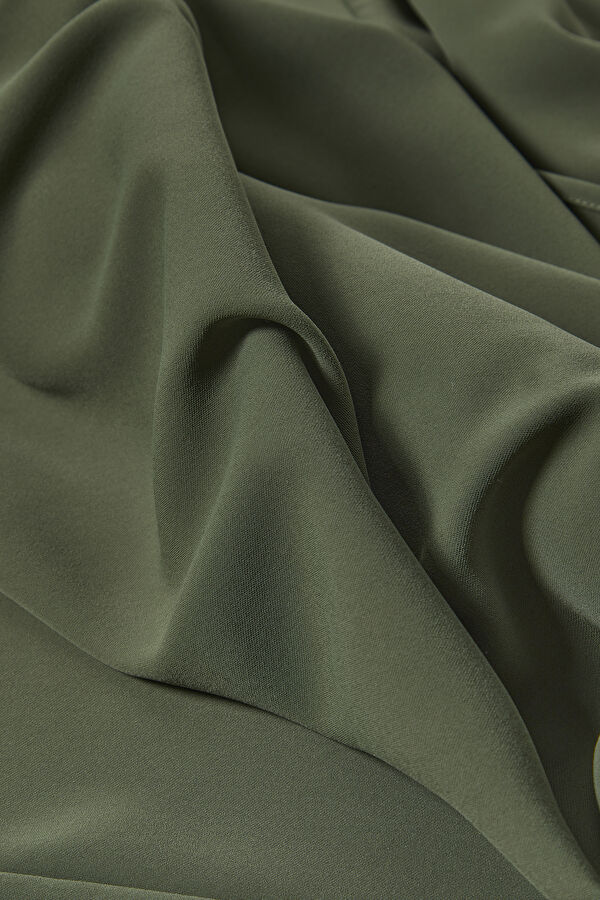 Khaki Maxi Women's Dress 6